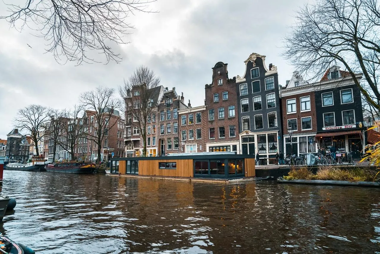 לינה וארוחת בוקר 2 Houseboat Suites Amsterdam Prinsengracht הולנד